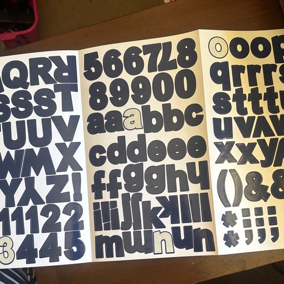 Colorful Alphabet Sticker Set - Picture 6 of 10